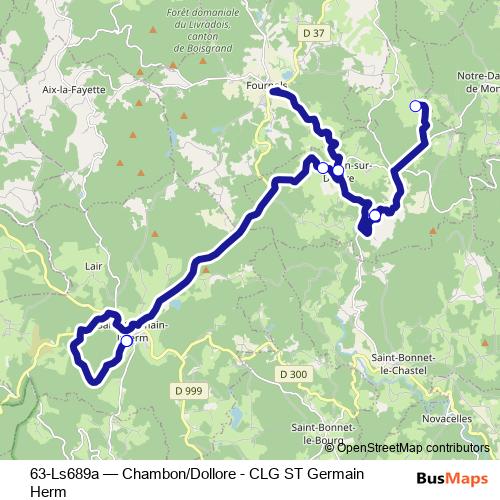 63-Ls689a bus Line Map