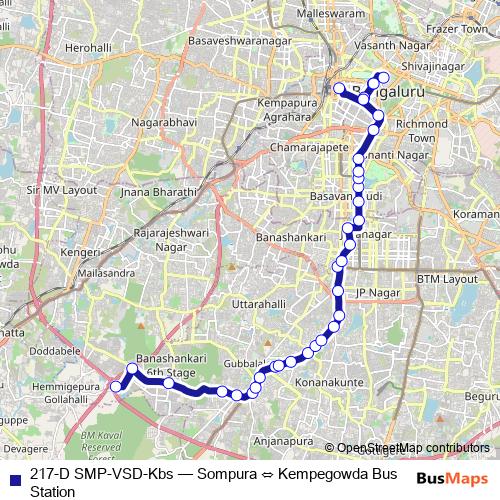 217-D SMP-VSD-Kbs bus Line Map
