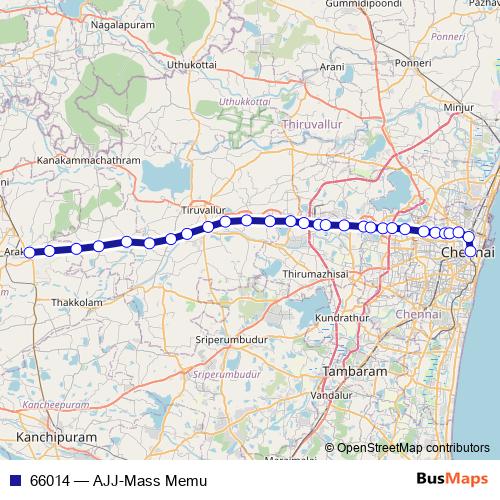66014 rail Line Map