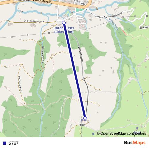 2767 funicular Line Map