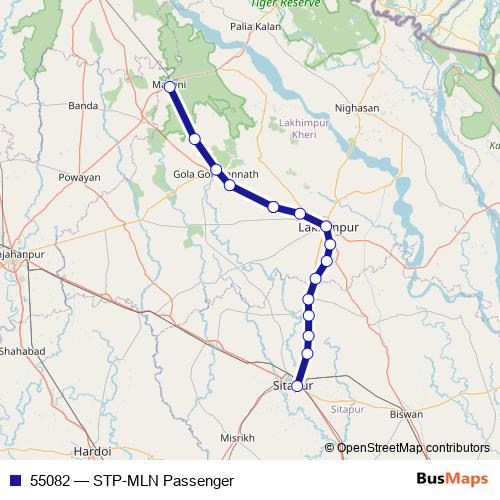 55082 rail Line Map