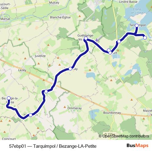 57ebp01 bus Line Map