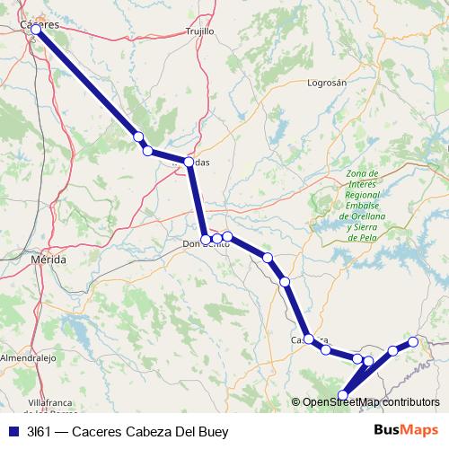 3l61 bus Line Map
