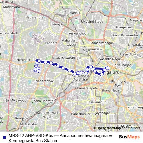 MBS-12 ANP-VSD-Kbs bus Line Map