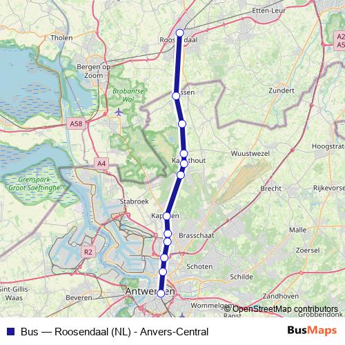 Bus bus Line Map