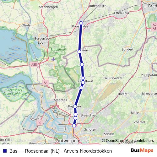 Bus bus Line Map