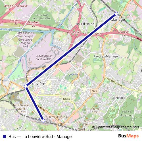 Bus bus Line Map