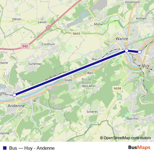 Bus bus Line Map