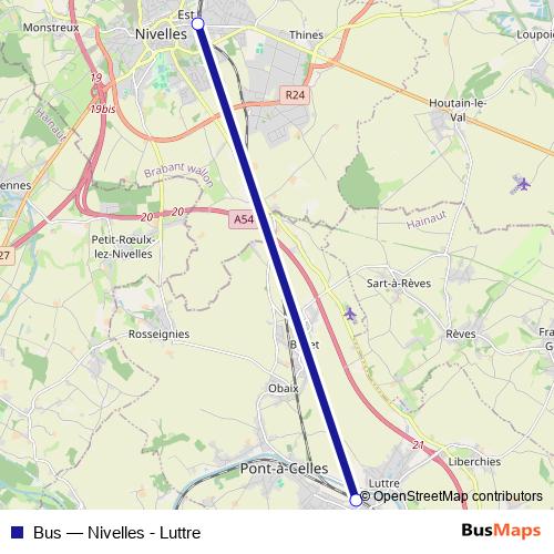 Bus bus Line Map