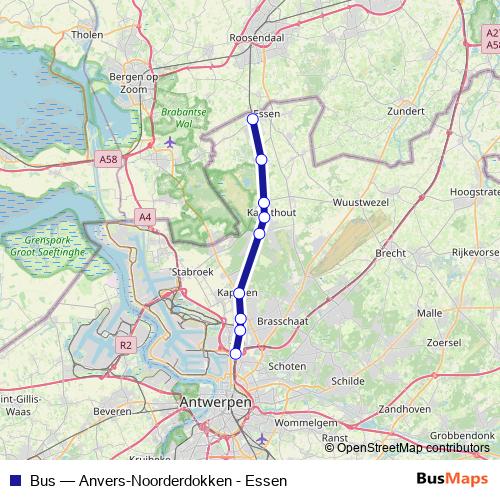 Bus bus Line Map