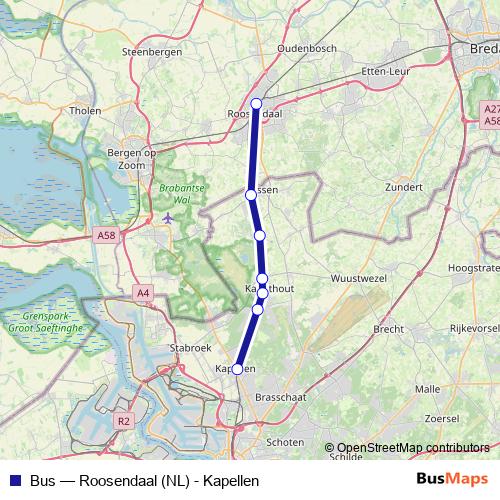Bus bus Line Map