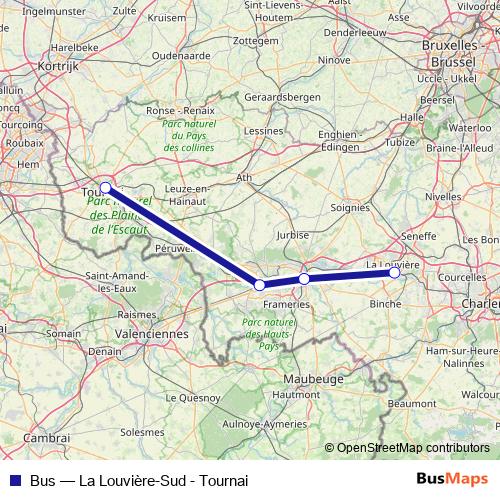 Bus bus Line Map