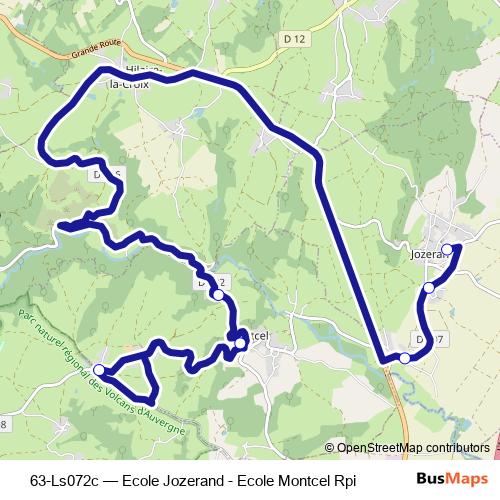 63-Ls072c bus Line Map