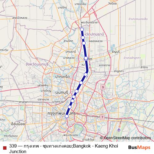 339 rail Line Map