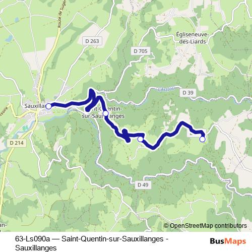 63-Ls090a bus Line Map