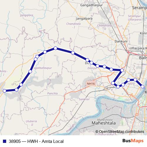 38905 rail Line Map