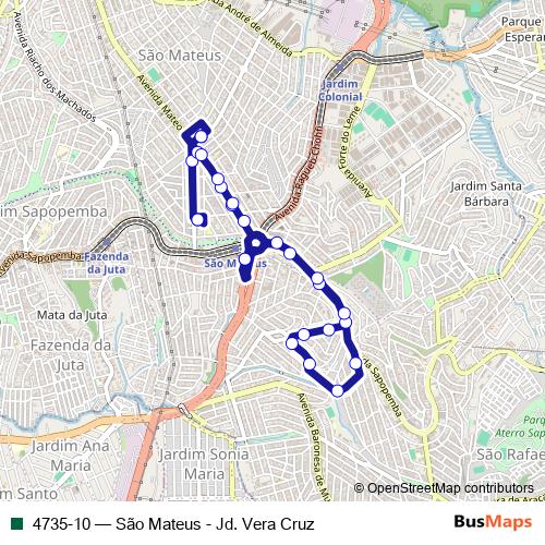 4735-10 bus Line Map
