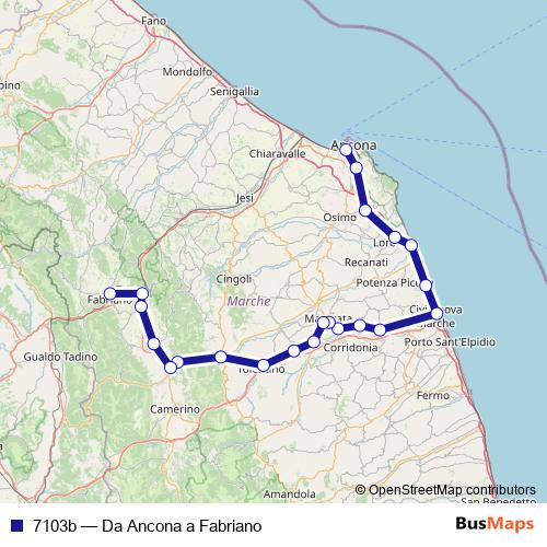 7103b rail Line Map