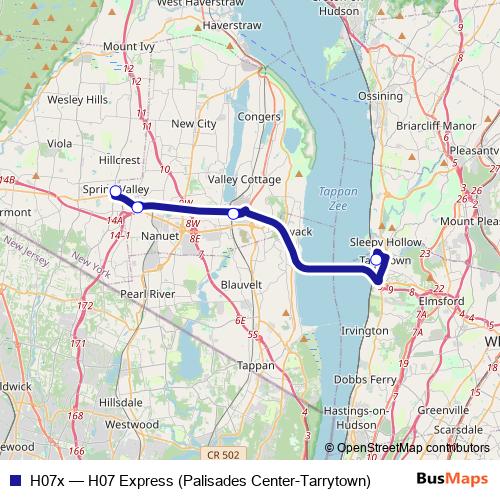 H07x bus Line Map