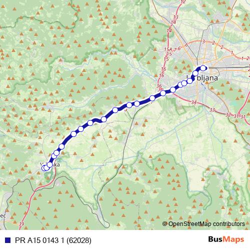 PR A15 0143 1 (62028) bus Line Map