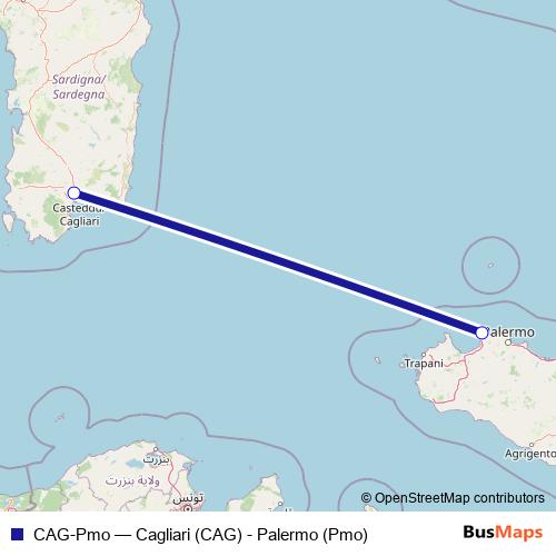 CAG-Pmo air Line Map