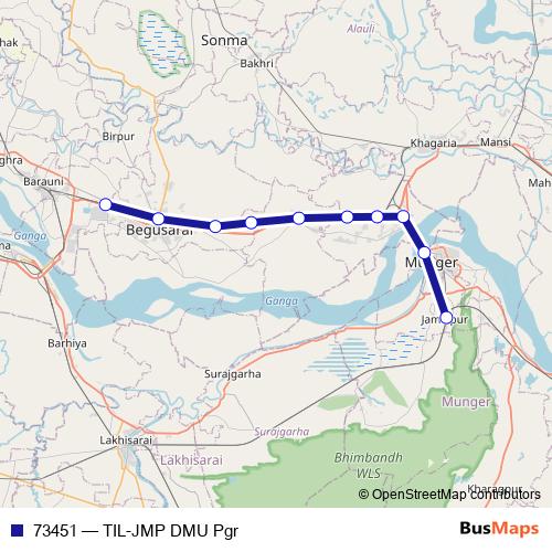 73451 rail Line Map