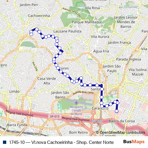 1745-10 bus Line Map