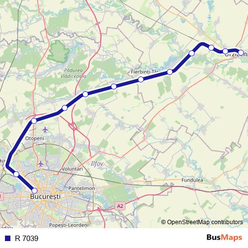 R 7039 rail Line Map