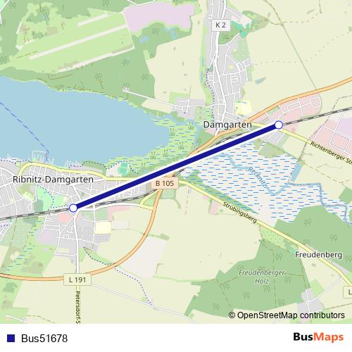 Bus51678 rail Line Map
