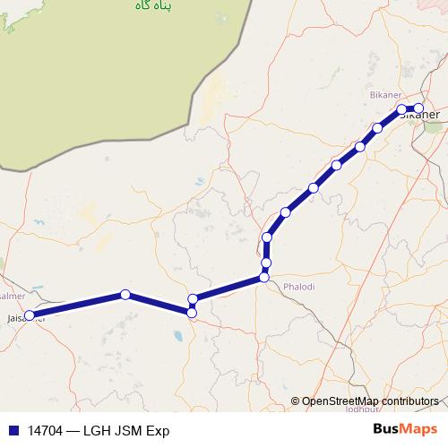 14704 rail Line Map