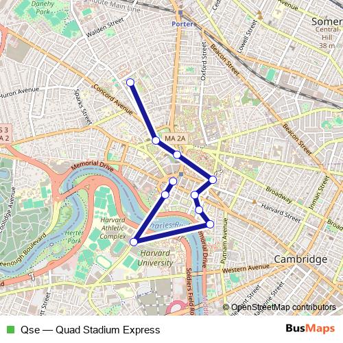 Qse bus Line Map