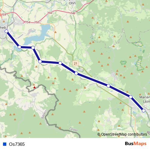 Os7365 rail Line Map