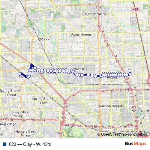 023 bus Line Map