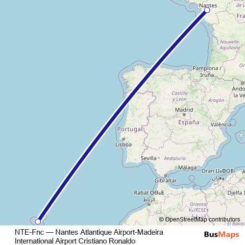 NTE-Fnc bus Line Map