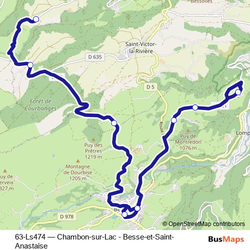63-Ls474 bus Line Map