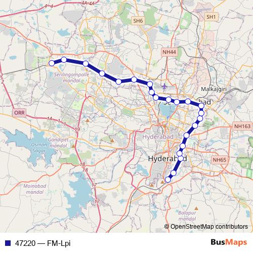 47220 rail Line Map