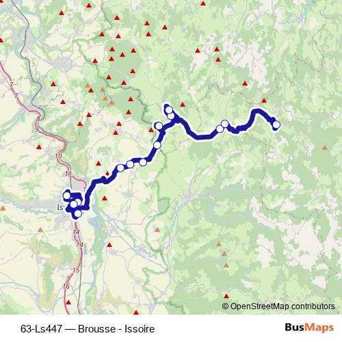63-Ls447 bus Line Map