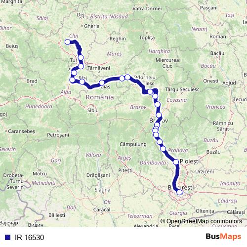 IR 16530 rail Line Map