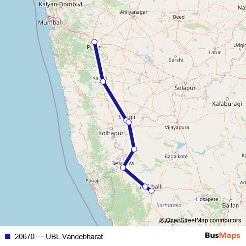 20670 rail Line Map