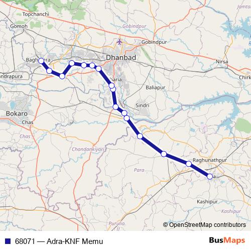 68071 rail Line Map