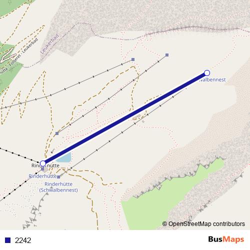 2242 cable-car Line Map