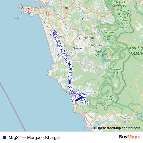 Mrg32 bus Line Map