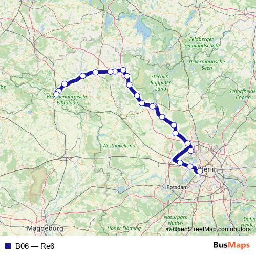 B06 rail Line Map