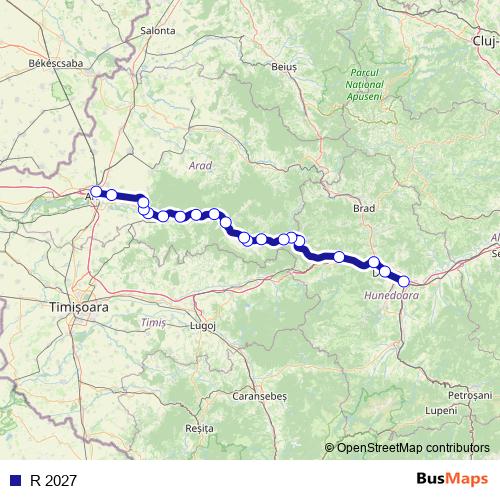 R 2027 rail Line Map