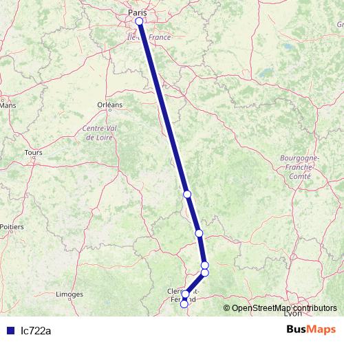 Ic722a rail Line Map