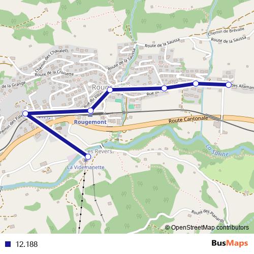 12.188 bus Line Map