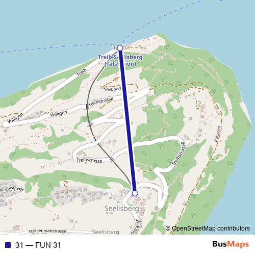 31 funicular Line Map