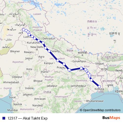 12317 rail Line Map