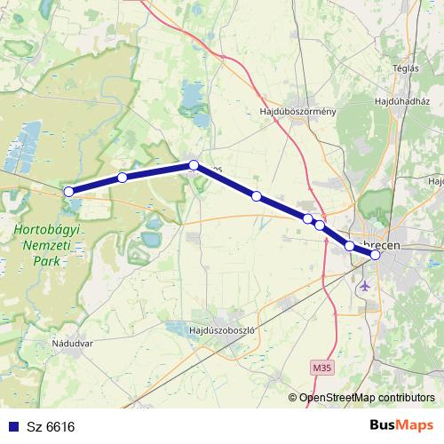 Sz 6616 rail Line Map
