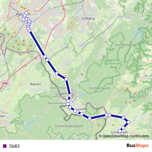 Sb63 monorail Line Map